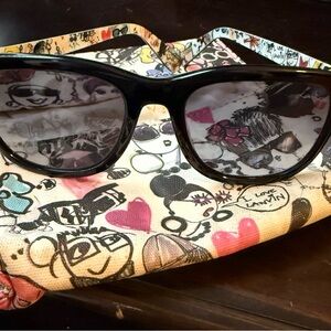 Lanvin Print Sunglasses with Case